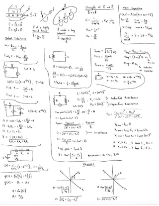 Physics 123 Exam 1 Notes