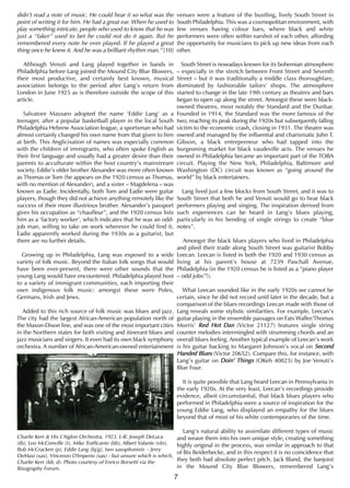 Eddie Lang - The Formative Years (1902-1925) | PDF