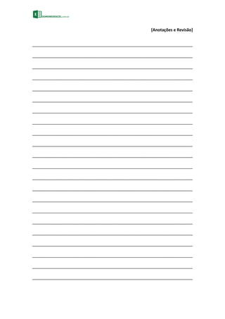 [Anotações e Revisão]
_______________________________________________________________________
_______________________________________________________________________
_______________________________________________________________________
_______________________________________________________________________
_______________________________________________________________________
_______________________________________________________________________
_______________________________________________________________________
_______________________________________________________________________
_______________________________________________________________________
_______________________________________________________________________
_______________________________________________________________________
_______________________________________________________________________
_______________________________________________________________________
_______________________________________________________________________
_______________________________________________________________________
_______________________________________________________________________
_______________________________________________________________________
_______________________________________________________________________
_______________________________________________________________________
_______________________________________________________________________
_______________________________________________________________________
_______________________________________________________________________
 