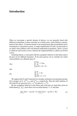 Scattering Theory For Transport Phenomena Hassan Emamirad | PDF