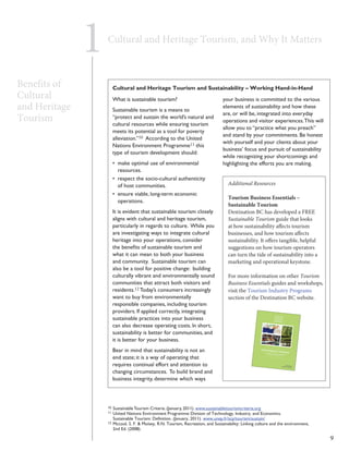 culture and heritage tourism development | PDF