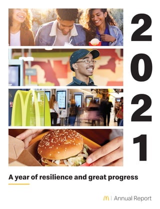 2
2
0
0
1
A year of resilience and great progress
Annual Report
2
2
 