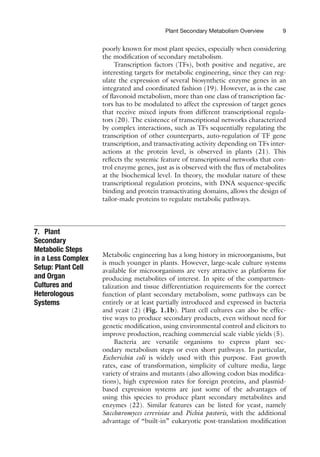 Plant Secondary Metabolism Engineering Methods and Applications Methods ...