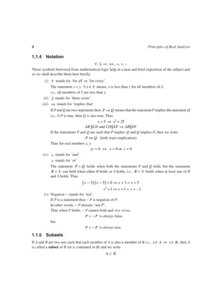 Principles Of Real Analysis 2nd Edition S C Malik | PDF