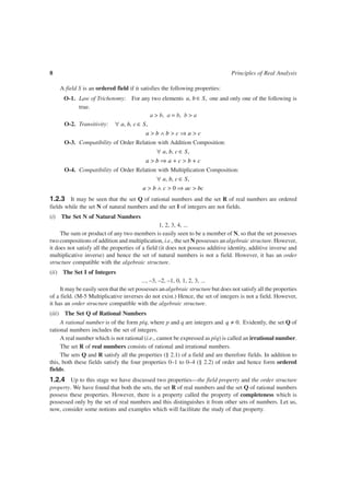 Principles Of Real Analysis 2nd Edition S C Malik | PDF