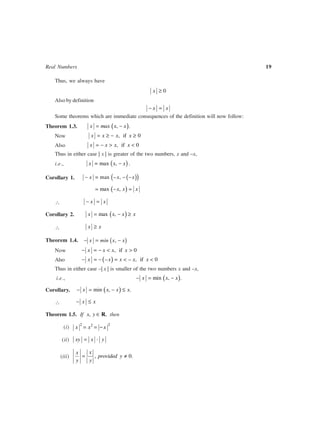 Principles Of Real Analysis 2nd Edition S C Malik | PDF
