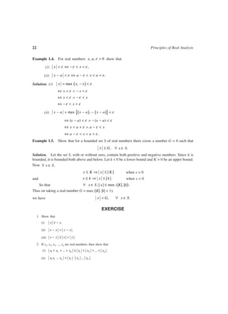 Principles Of Real Analysis 2nd Edition S C Malik | PDF