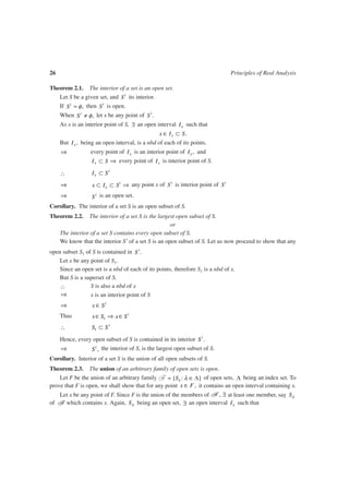 Principles Of Real Analysis 2nd Edition S C Malik | PDF