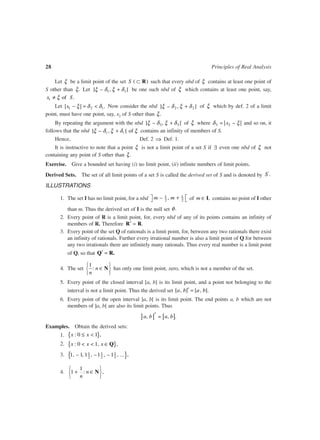 Principles Of Real Analysis 2nd Edition S C Malik | PDF
