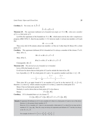 Principles Of Real Analysis 2nd Edition S C Malik | PDF