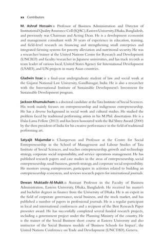 Social Entrepreneurship And Sustainable Development Archana Singh And ...