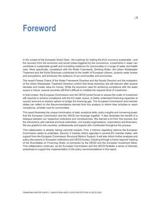 Financing Water Supply Sanitation And Flood Protection Challenges In Eu ...
