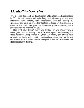 Modern Tkinter For Busy Python Developers Mark Roseman | PDF