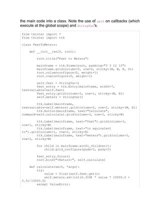 Modern Tkinter For Busy Python Developers Mark Roseman | PDF
