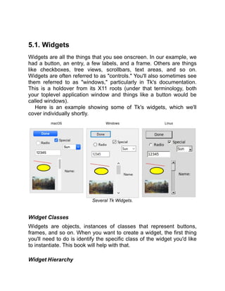 Modern Tkinter For Busy Python Developers Mark Roseman | PDF