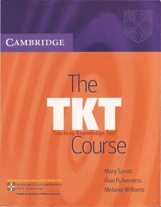 167968565 the-tkt-teaching-knowledge-test-course