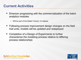Batch Process Analytics | PPT
