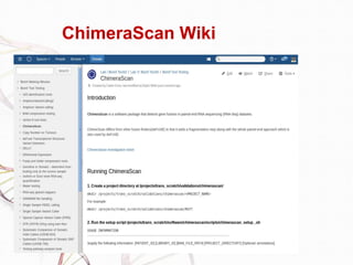 ChimeraScan Wiki
 