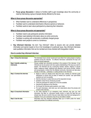 Child Centered Disaster Risk Reduction-CCDRR | PDF