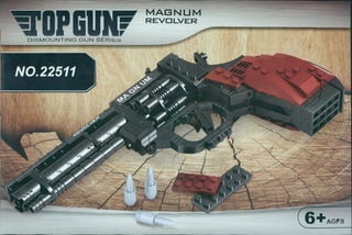 Конструктор Магнум-Револьвер Ausini арт. 22511, 300 деталей