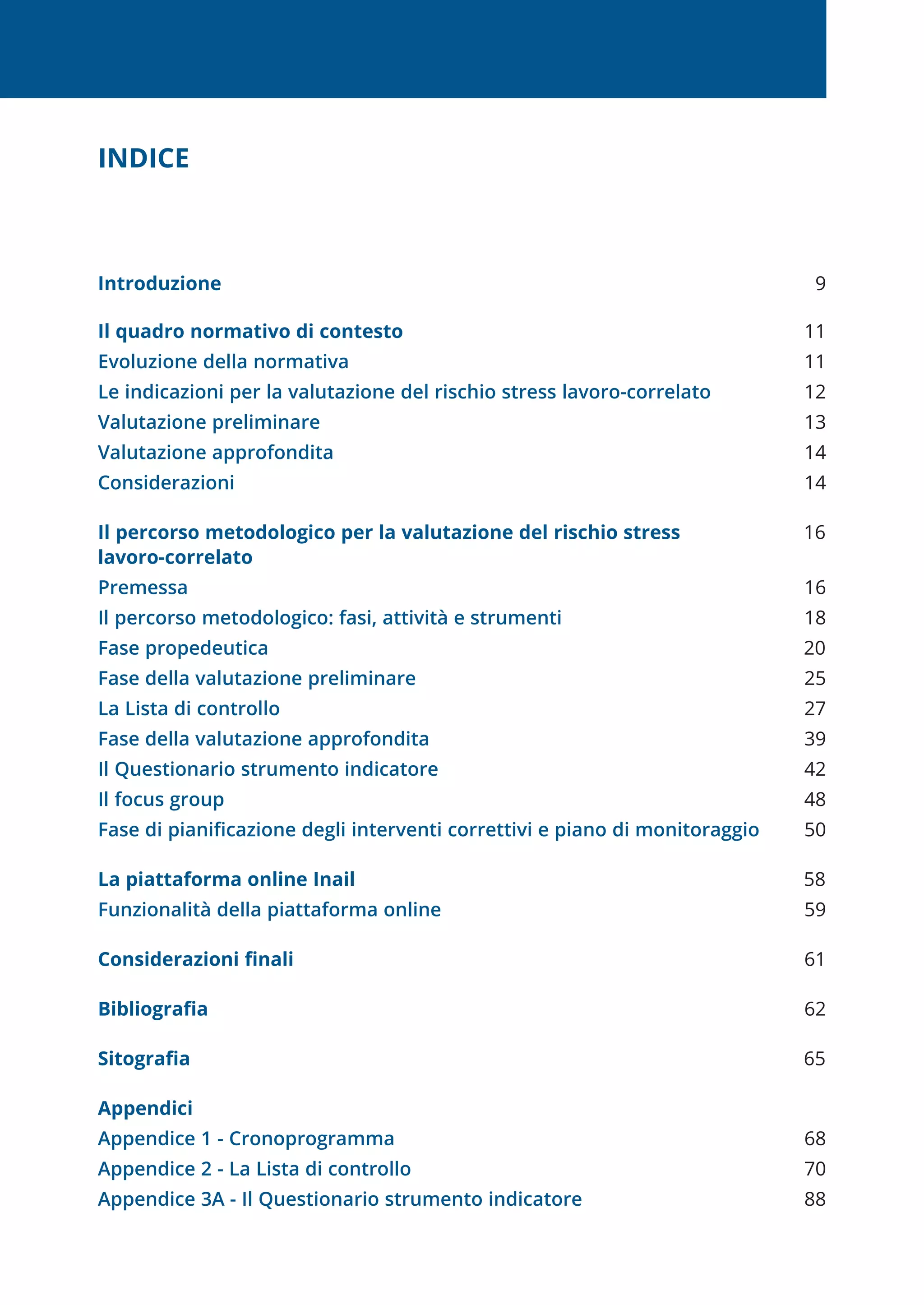 questionario per stress da lavoro correlato
