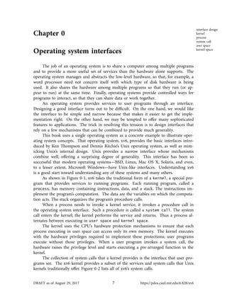 Xv6 A Simple Unixlike Teaching Operating System Russ Cox Frans Kaashoek ...