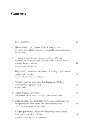 Management In The Age Of Digital Business Complexity 1st Edition Bill ...