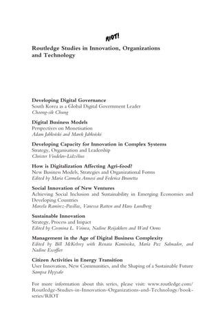 Management In The Age Of Digital Business Complexity 1st Edition Bill ...