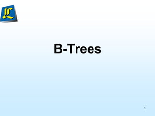 16807097.ppt b tree are a good data structure | PPT