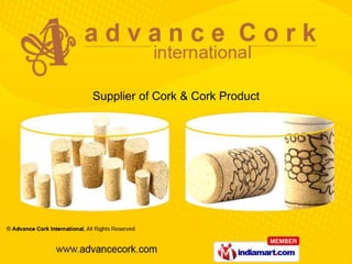 Supplier of Cork & Cork Product
 