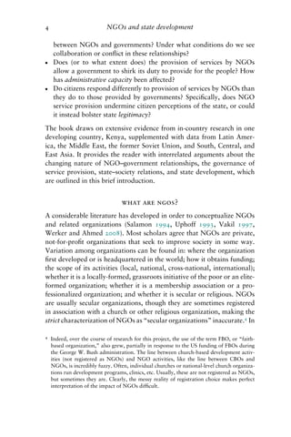 Allies Or Adversaries Ngos And The State In Africa Jennifer Brass | PDF
