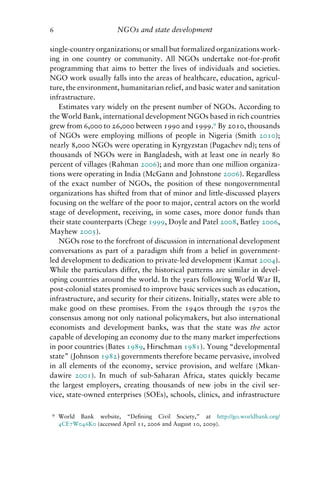 Allies Or Adversaries Ngos And The State In Africa Jennifer Brass | PDF