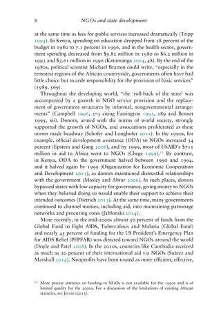 Allies Or Adversaries Ngos And The State In Africa Jennifer Brass | PDF