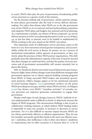 Allies Or Adversaries Ngos And The State In Africa Jennifer Brass | PDF
