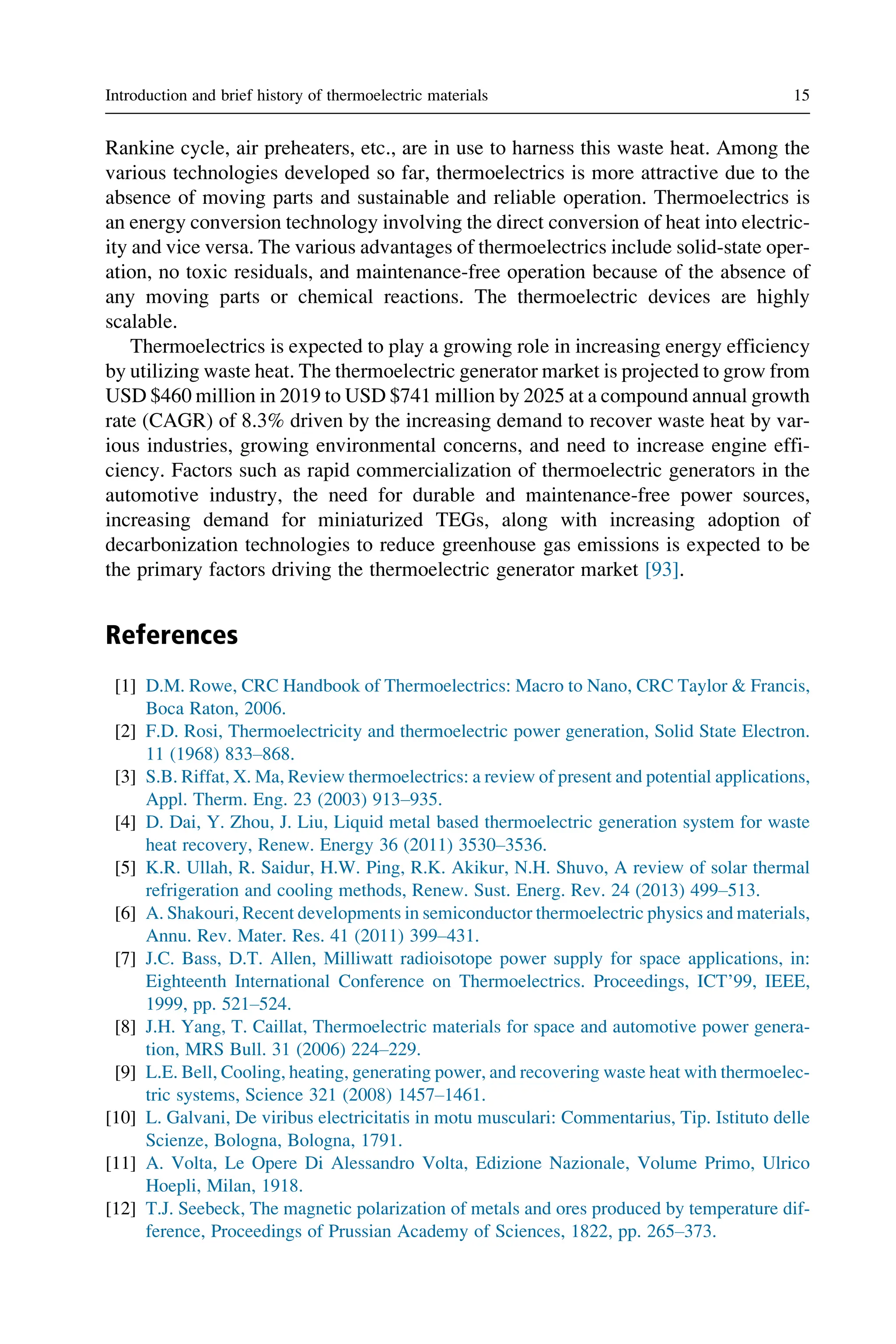 Thermoelectricity And Advanced Thermoelectric Materials Ranjan Kumar | PDF