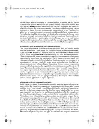 Python How To Program Part A And Part B Harvey Deitel Paul Deitel ...