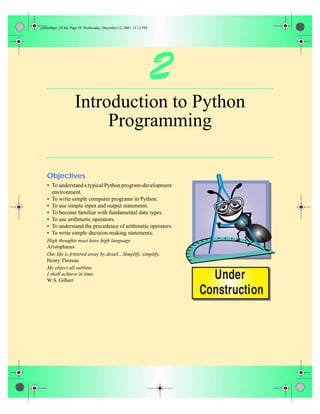 Python How To Program Part A And Part B Harvey Deitel Paul Deitel ...