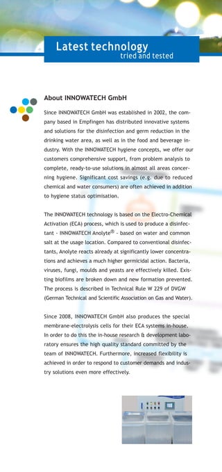 ECA Technology - Innovative Water Technologies | PDF