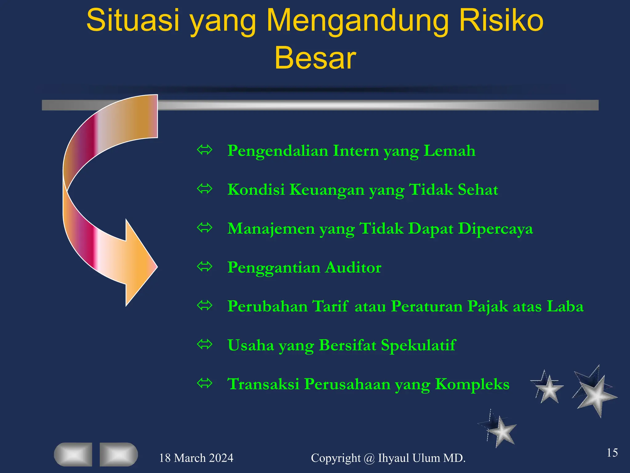 tujuan audit bukti audit dan prosedur audit | PPT