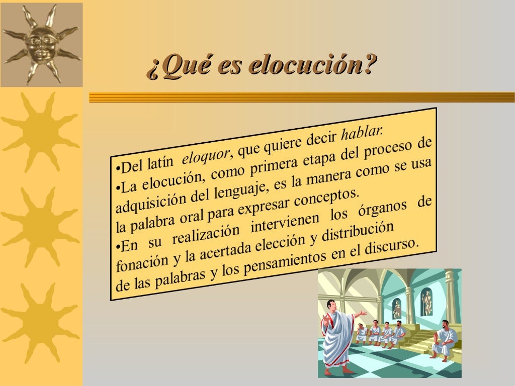 LA ORATORIA & LA ELOCUCIÓN