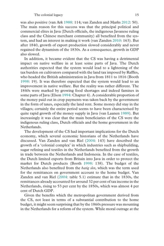 Economic Change In Modern Indonesia Colonial And Postcolonial ...
