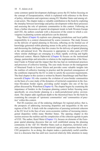 Territorial Development Cohesion And Spatial Planning Knowledge And ...
