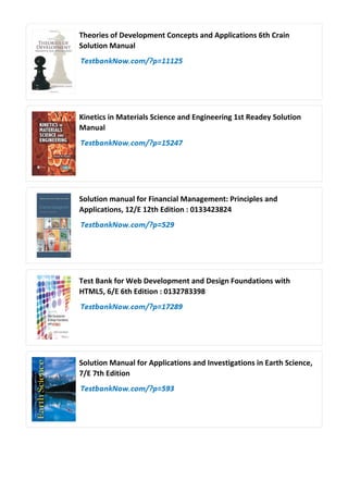 Comprehensive Solution Manual for Sustainable Engineering Design and ...