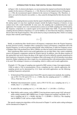 Realtime Digital Signal Processing Implementations And Applications 2nd ...