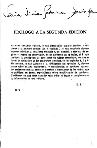 Emilio Ribes 169. Técnicas de Modificación de Conductas- Aplicación al Retardo en el ...