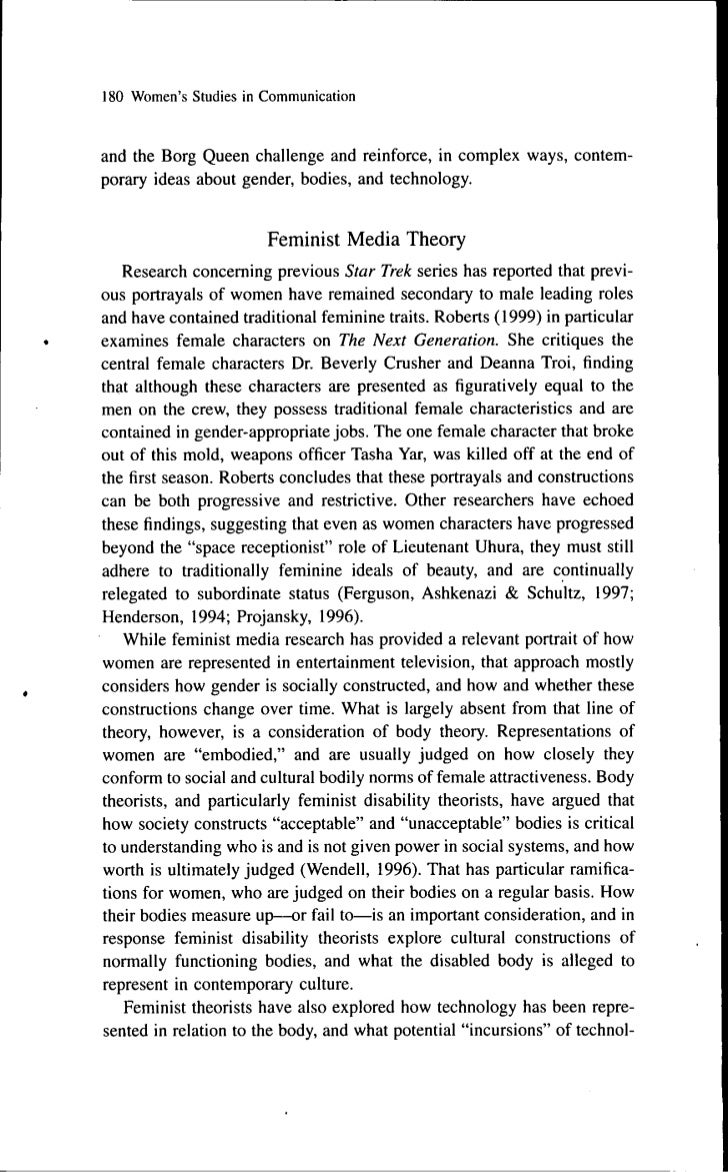 Borg Babes, Drones, and the Collective: Reading Gender and the Body i…