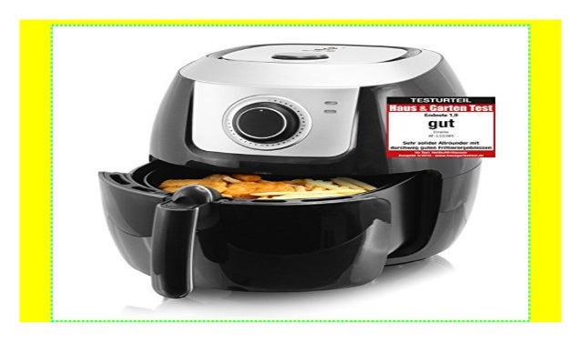 Emerio Heißluftfritteuse 4,5L - Airfryer Ohne Öl Mit 1500 Watt