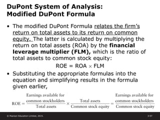 Gitman - Finacnial Statements and Ratio Analysis | PPT