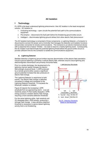 Lightning Protection Considerations for Wired Systems | PDF
