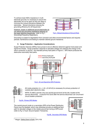 Lightning Protection Considerations for Wired Systems | PDF